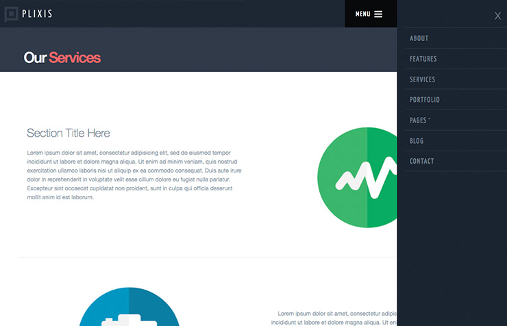 Plixis Bootstrap Theme