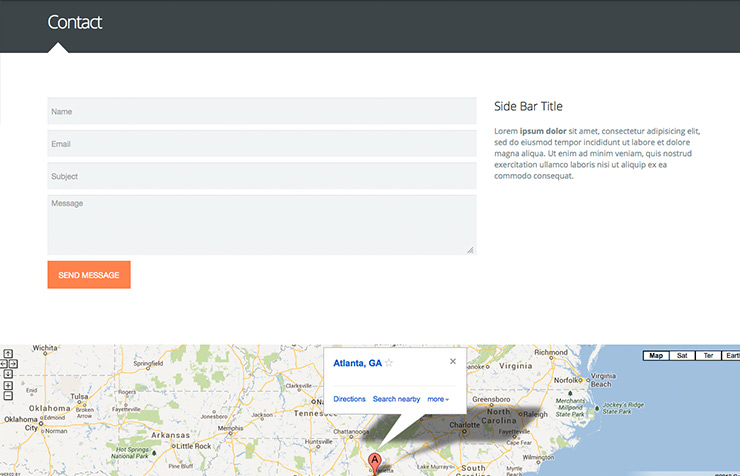 Sharkfin - Flat Multi Page Theme